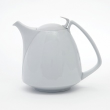 Rosenthal products are designed by artists devoted to creating unique designs that embody the aesthetics of today but will endure for infinite tomorrows. TAC is designed by one of the greatest architects of this century, Walter Gropius. Built on geometric forms, the simple circle and the seamless globe are the primary inspirations for this modern, streamlined collection. Coffeepot pictured in rear on right. Rosenthal products are designed by artists devoted to creating unique designs that embody the aesthetics of today but will endure for infinite tomorrows. TAC is designed by one of the greatest architects of this century, Walter Gropius. Built on geometric forms, the simple circle and the seamless globe are the primary inspirations for this modern, streamlined collection. Coffeepot pictured in rear on right.