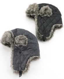 Stock up on winter-friendly style. This hat from American Rag is the season's must-have. Stock up on winter-friendly style. This hat from American Rag is the season's must-have.