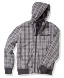 Off the grid. Zip up this jacket and stay warm in the wild without giving up your modern style. Off the grid. Zip up this jacket and stay warm in the wild without giving up your modern style.
