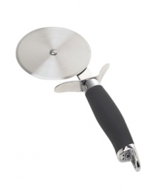 Enjoying the perfect slice is a piece of pie! Keep the pizza rolling with a precision-made tool that makes the cut in one swift movement. A silicone SureGrip handle fits comfortably in your hand. Limited lifetime warranty. Enjoying the perfect slice is a piece of pie! Keep the pizza rolling with a precision-made tool that makes the cut in one swift movement. A silicone SureGrip handle fits comfortably in your hand. Limited lifetime warranty.