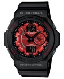 A shock to the system: this G-Shock analog-digital watch pairs functionality with bold fashion.