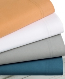 Comfort & quality! These Bar III pillowcases are crafted with 220-thread count cotton for superior softness and twill construction for solid durability. Comfort & quality! These Bar III pillowcases are crafted with 220-thread count cotton for superior softness and twill construction for solid durability.