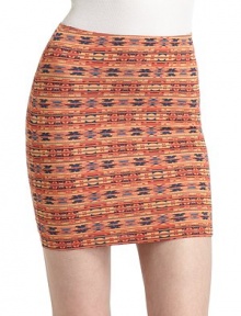 THE LOOKAllover tribal-inspired printElastic waistFitted shapeTHE FITAbout 15 from waist to hemTHE MATERIAL92% modal/8% spandexCARE & ORIGINMachine washImportedModel shown is 5'10½ (179cm) wearing US size Small. THE LOOKAllover tribal-inspired printElastic waistFitted shapeTHE FITAbout 15 from waist to hemTHE MATERIAL92% modal/8% spandexCARE & ORIGINMachine washImportedModel shown is 5'10½ (179cm) wearing US size Small.