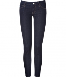 Stock up on flattering four-season essentials, starting with Korals dark blue zippered ankle skinnies - Classic five-pocket styling, zip fly, button closure, belt loops, hidden inside ankle zips - Form-fitting - Wear with oversized tops and statement ankle boots Stock up on flattering four-season essentials, starting with Korals dark blue zippered ankle skinnies - Classic five-pocket styling, zip fly, button closure, belt loops, hidden inside ankle zips - Form-fitting - Wear with oversized tops and statement ankle boots