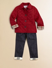 A classic style that's ultra versatile and ultra comfortable for school or play on between-season days.Shirt-style collarLong sleeves with turn-back cuffsFull button frontPatch pocketsCheck liningPolyesterMachine washImported Please note: Number of buttons may vary depending on size ordered. A classic style that's ultra versatile and ultra comfortable for school or play on between-season days.Shirt-style collarLong sleeves with turn-back cuffsFull button frontPatch pocketsCheck liningPolyesterMachine washImported Please note: Number of buttons may vary depending on size ordered.