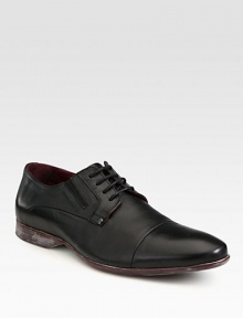 An everyday classic constructed in subtly distressed leather.Leather upperLeather liningPadded insoleRubber soleImported An everyday classic constructed in subtly distressed leather.Leather upperLeather liningPadded insoleRubber soleImported