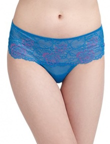 THE LOOKSemi-sheer mesh Front lace panelCotton gussetElastic waist and leg openingsTHE MATERIAL76% nylon/17% spandex/7% rayonPartially linedCARE & ORIGINHand washImported THE LOOKSemi-sheer mesh Front lace panelCotton gussetElastic waist and leg openingsTHE MATERIAL76% nylon/17% spandex/7% rayonPartially linedCARE & ORIGINHand washImported