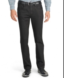 The perfect slim fit jeans by Kenneth Cole New York with enough stretch to maximize your style. The perfect slim fit jeans by Kenneth Cole New York with enough stretch to maximize your style.
