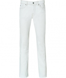 Stylishe jeans, fashionable straight-cut, with narrow, straight leg - Classic five-pocket design features zip fly, single-button closure, and belt loops - Signature logo stitching at back pockets - Comfortable and casual, they are perfect everyday pants and a great alternative to basic blue jeans - Wear with a classic polo shirt and retro sneaker or a favorite tee and leather sandals for relaxed style that looks polished Stylishe jeans, fashionable straight-cut, with narrow, straight leg - Classic five-pocket design features zip fly, single-button closure, and belt loops - Signature logo stitching at back pockets - Comfortable and casual, they are perfect everyday pants and a great alternative to basic blue jeans - Wear with a classic polo shirt and retro sneaker or a favorite tee and leather sandals for relaxed style that looks polished