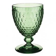 Since 1748, families the world over have turned to Villeroy & Boch for fine European porcelains. Today, they design a wealth of stemware to complement the Villeroy & Boch style. Boston Green is a heavy crystal glassware pattern with short stems. Boston Stemware also available in Clear, Blue, and Red. Also available are the double old fashioned glass and highball glass. Since 1748, families the world over have turned to Villeroy & Boch for fine European porcelains. Today, they design a wealth of stemware to complement the Villeroy & Boch style. Boston Green is a heavy crystal glassware pattern with short stems. Boston Stemware also available in Clear, Blue, and Red. Also available are the double old fashioned glass and highball glass.