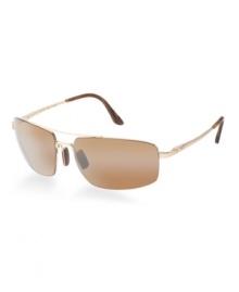 Maui Jim Sunglasses feature PolarizedPlus 2 technology, which wipes out glare and stokes the color with a patented multi-layer design. The lenses feature three rare earth elements, which maximize the transmission of the colors your eyes see naturally. The result is visual acuity, contrast, and color that is unrivaled. Maui Jim Sunglasses feature PolarizedPlus 2 technology, which wipes out glare and stokes the color with a patented multi-layer design. The lenses feature three rare earth elements, which maximize the transmission of the colors your eyes see naturally. The result is visual acuity, contrast, and color that is unrivaled.