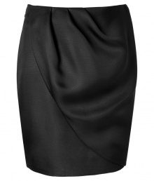 A contemporary take on this must-have style, Viktor & Rolfs draped woven silk skirt is a chic modern staple with endless pairing possibilities - Asymmetrical draped front, side slit pockets, hidden side zip, structural woven silk - Tailored fit - Wear with a silk top, blazer and heels A contemporary take on this must-have style, Viktor & Rolfs draped woven silk skirt is a chic modern staple with endless pairing possibilities - Asymmetrical draped front, side slit pockets, hidden side zip, structural woven silk - Tailored fit - Wear with a silk top, blazer and heels