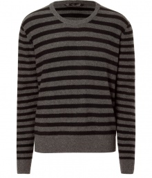 Update your cold weather look with this ultra-cool striped cashmere pullover from Dear Cashmere - Round neck, long sleeves - Slim fit - Pair with straight leg jeans, retro-inspired trainers, and a sleek parka Update your cold weather look with this ultra-cool striped cashmere pullover from Dear Cashmere - Round neck, long sleeves - Slim fit - Pair with straight leg jeans, retro-inspired trainers, and a sleek parka