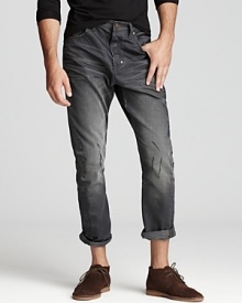 Rock these super-styled jeans for a high-design look. Heavily whiskered for a dramatic, edgy appearance. From PRPS Goods & Co. Rock these super-styled jeans for a high-design look. Heavily whiskered for a dramatic, edgy appearance. From PRPS Goods & Co.
