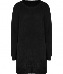 With its clean silhouette and modern textural angora front, Vanessa Bruno Ath?s knit dress is a chic choice for taking works looks into cocktails - Rounded neckline, long sleeves, ribbed trim - Contemporary straight fit - Wear with opaque tights and boots to work, or for cocktails with pin heels and statement clutches With its clean silhouette and modern textural angora front, Vanessa Bruno Ath?s knit dress is a chic choice for taking works looks into cocktails - Rounded neckline, long sleeves, ribbed trim - Contemporary straight fit - Wear with opaque tights and boots to work, or for cocktails with pin heels and statement clutches