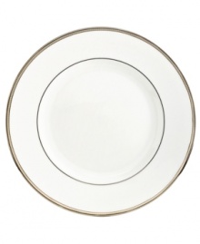 From designer kate spade comes this clean, classic and glistening dinnerware collection. Featuring lustrous gold, platinum and black rim accents on fine white bone china, Sonora Knot is a fresh take on traditional finery, perfect for any occasion. From designer kate spade comes this clean, classic and glistening dinnerware collection. Featuring lustrous gold, platinum and black rim accents on fine white bone china, Sonora Knot is a fresh take on traditional finery, perfect for any occasion.