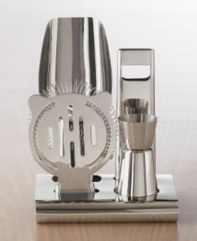 Better close your tab--these handy bar tools from Hotel Collection mean you can expertly prepare your favorite cocktails at home! Mirror-polished stainless steel gives all the essentials, from scoop to strainer, a look of timeless glamor. Better close your tab--these handy bar tools from Hotel Collection mean you can expertly prepare your favorite cocktails at home! Mirror-polished stainless steel gives all the essentials, from scoop to strainer, a look of timeless glamor.