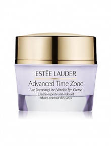 Help rewind the visible signs of aging around your eyes. This advanced eye creme is proven to help reverse the look of aging. Instantly, your eye area appears smoother and more radiant. Lines, wrinkles, crow's feet and crepiness all look reduced and their future appearance is discouraged. Our revolutionary Tri-HA Cell Signaling Complex helps skin boost its natural support structure to dramatically reduce the look of lines and wrinkles. Made in USA. 0.5 oz. Help rewind the visible signs of aging around your eyes. This advanced eye creme is proven to help reverse the look of aging. Instantly, your eye area appears smoother and more radiant. Lines, wrinkles, crow's feet and crepiness all look reduced and their future appearance is discouraged. Our revolutionary Tri-HA Cell Signaling Complex helps skin boost its natural support structure to dramatically reduce the look of lines and wrinkles. Made in USA. 0.5 oz.