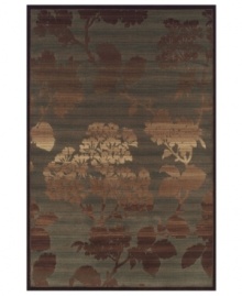 A rug that passes luster! Dalyn's gorgeous slate Capri rug features a bold floral motif with a truly lustrous finish. Woven of long-wearing polypropylene, the rug is an ideal accent for high-traffic areas, bringing wonderfully modern, low-maintenance style to your home. A rug that passes luster! Dalyn's gorgeous slate Capri rug features a bold floral motif with a truly lustrous finish. Woven of long-wearing polypropylene, the rug is an ideal accent for high-traffic areas, bringing wonderfully modern, low-maintenance style to your home.
