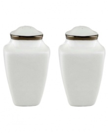Beautiful in its simplicity, this collection features a timeless, elegant design. The pristine bone china is accented by a single, shimmering band of platinum. The understated beauty of this china will add a refined sophistication to your dining experience for years to come. Beautiful in its simplicity, this collection features a timeless, elegant design. The pristine bone china is accented by a single, shimmering band of platinum. The understated beauty of this china will add a refined sophistication to your dining experience for years to come.