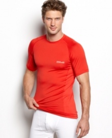Performance short sleeve crew by Polo Ralph Lauren is the perfect piece to wear as you work out, as one of your layers when the weather dips, or wear it solo with jeans. Made from breathable microfiber with a hint of stretch for a perfect fit. Performance short sleeve crew by Polo Ralph Lauren is the perfect piece to wear as you work out, as one of your layers when the weather dips, or wear it solo with jeans. Made from breathable microfiber with a hint of stretch for a perfect fit.