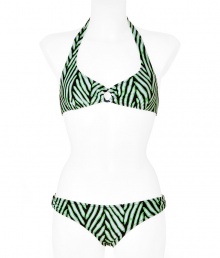 Lovely herringbone mini mint bikini from Diane von Furstenburg - Rev up your beach look with this flattering mini bikini - Slim cut, all-over print- Pair with a DVF caftan, platform heels, and an ethnic-inspired necklace Lovely herringbone mini mint bikini from Diane von Furstenburg - Rev up your beach look with this flattering mini bikini - Slim cut, all-over print- Pair with a DVF caftan, platform heels, and an ethnic-inspired necklace