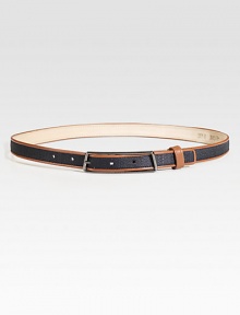 Woven horsehair, trimmed in leather and fastened with a slender metal buckle.About ¾ wideHorsehair/leatherMade in Switzerland of imported fabric Woven horsehair, trimmed in leather and fastened with a slender metal buckle.About ¾ wideHorsehair/leatherMade in Switzerland of imported fabric
