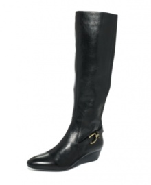 Circa by Joan & David's Yonita wedge boots are elegant and sleek--pair them with virtually anything.