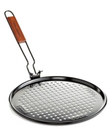 Discover a whole new appreciation for pizza. Throw your favorite pie on the grill with this nonstick must-have. In a matter of minutes you'll be taking a bite out of the crispiest crust and indulging in the smoky flavor of grilled pizza. 1-year warranty. Discover a whole new appreciation for pizza. Throw your favorite pie on the grill with this nonstick must-have. In a matter of minutes you'll be taking a bite out of the crispiest crust and indulging in the smoky flavor of grilled pizza. 1-year warranty.