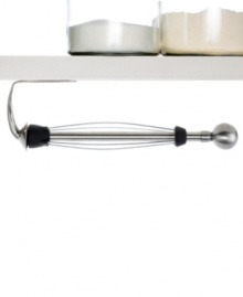 Reclaim your counter! Mounting under your cabinets, this bright chrome paper towel holder clears up counter space and gives you a hand when you need it most, allowing for easy tearing of a single sheet with just one hand, so messes are stopped before they start. Limited lifetime warranty. Reclaim your counter! Mounting under your cabinets, this bright chrome paper towel holder clears up counter space and gives you a hand when you need it most, allowing for easy tearing of a single sheet with just one hand, so messes are stopped before they start. Limited lifetime warranty.