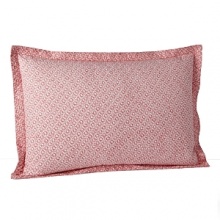 Make a style statement with this vintage-chic printed sham from JR by John Robshaw in soft Percale cotton. Make a style statement with this vintage-chic printed sham from JR by John Robshaw in soft Percale cotton.