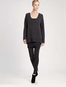 Slightly oversized for a cozy, effortless look, crafted from soft cashmere.V-neckDropped shouldersLong sleevesRibbed trimCashmereDry cleanImported of Italian fabricModel shown is 5'11 (180cm) wearing US size Small.