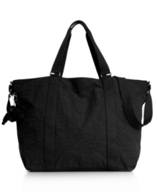 Kipling's latest and generously sized tote goes anywhere and everywhere...to work, the gym, shopping and overnights, too! Kipling's latest and generously sized tote goes anywhere and everywhere...to work, the gym, shopping and overnights, too!