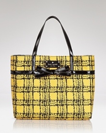 Playfully styled with distinctive details, this kate spade new york carryall can go downtown, uptown and everywhere in between. Playfully styled with distinctive details, this kate spade new york carryall can go downtown, uptown and everywhere in between.