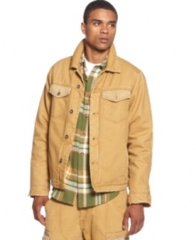 This Rocawear jacket will add a cool rugged style to your winter wardrobe.