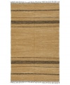 Olé! Spice up your decor with the gorgeously festive style of the Matador rug from St. Croix. Durable leather strips in elegant tan and ochre hues are meticulously hand woven with fine cotton strands, resulting in a beautiful, rustic texture and natural braided pattern that accents even the most eclectic decor.