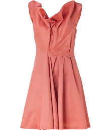 Luxurious, sleeveless dress in fine ros? cotton - Delicate pastel coloring and sophisticated draped silhouette create a flattering, feminine style - Ruffled, asymmetric neckline - Slightly flared cut of skirt creates movement - Concealed size zip - Decorative and classy, perfect for garden parties, chic events and special occasions - Pair with peep-toe or strappy heels Luxurious, sleeveless dress in fine ros? cotton - Delicate pastel coloring and sophisticated draped silhouette create a flattering, feminine style - Ruffled, asymmetric neckline - Slightly flared cut of skirt creates movement - Concealed size zip - Decorative and classy, perfect for garden parties, chic events and special occasions - Pair with peep-toe or strappy heels