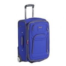 Durable and lightweight, this luggage sets the stage for modern, convenient travel. Includes trolley and plenty of pockets. Durable and lightweight, this luggage sets the stage for modern, convenient travel. Includes trolley and plenty of pockets.