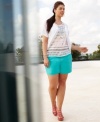 Rock classic-cool style in these belted, plus size shorts from American Rag -- a timeless addition to your day gear!