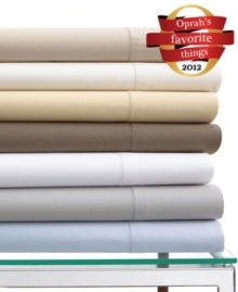 Ready for real luxury? Woven from 100% Egyptian cotton, this indulgently soft, 600-thread count flat sheet is exquisitely designed and expertly tailored. Finished with delicate, open-stitch detailing at the hem. Mitered corners for a crisp, clean look. Woven with lustrous 2-ply yarn to achieve total thread count. Ready for real luxury? Woven from 100% Egyptian cotton, this indulgently soft, 600-thread count flat sheet is exquisitely designed and expertly tailored. Finished with delicate, open-stitch detailing at the hem. Mitered corners for a crisp, clean look. Woven with lustrous 2-ply yarn to achieve total thread count.