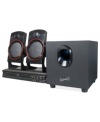 Supersonic's surround system will an essential part in your home theater, providing optimal, crisp sound.