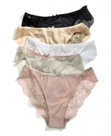 The captivating allure of DKNY's Seductive Lights bikini makes this lacy pair a total must-have. Style #543174 The captivating allure of DKNY's Seductive Lights bikini makes this lacy pair a total must-have. Style #543174