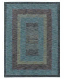 A mixture of modern and traditional style is found embedded in the ombre effect of this American Abstracts area rug from Shaw Living. Woven in the USA of ultra-durable and supremely soft EverTouch® nylon, its layers of color adds pure depth and dimension to any living space.