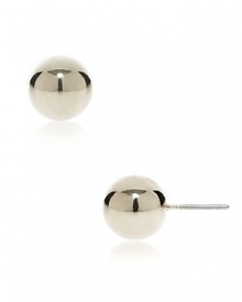 The classic silvertone ball studs are an essential for every wardrobe. In just the right size to flatter; for work or play.