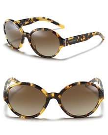 Shield your eyes from the sun with the masters of British cool. Burberry brings style to sunglasses with a classic rounded oval silhouette. Shield your eyes from the sun with the masters of British cool. Burberry brings style to sunglasses with a classic rounded oval silhouette.