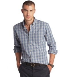 Rock your plaid in a slimmed-down fit with the classic tartan pattern of these AJ Izod shirts. (Clearance) Rock your plaid in a slimmed-down fit with the classic tartan pattern of these AJ Izod shirts. (Clearance)