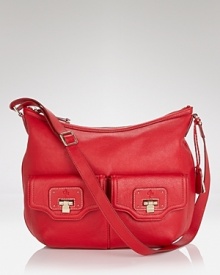 Crafted of rich leather, Cole Haan's shoulder-perfect hobo is a polished and practical choice. The design is large enough for your essentials (from the gadget to the gloss,) making it the perfect new day bag. Crafted of rich leather, Cole Haan's shoulder-perfect hobo is a polished and practical choice. The design is large enough for your essentials (from the gadget to the gloss,) making it the perfect new day bag.