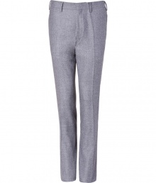 Upgrade your tailored trouser collection with Belstaffs soft flannel pants, cut to perfection with a chic slim fit - Side and back slit pockets, hidden hook closure, belt loops - Tailored slim fit - Team with cashmere pullovers and sleek polished lace-ups Upgrade your tailored trouser collection with Belstaffs soft flannel pants, cut to perfection with a chic slim fit - Side and back slit pockets, hidden hook closure, belt loops - Tailored slim fit - Team with cashmere pullovers and sleek polished lace-ups