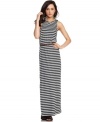 Perfect for relaxed summer style, this BCBGeneration striped maxi dress looks just right day-to-night!