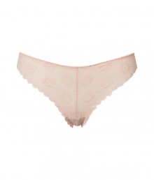 Sultry blush crochet lace panty - These sexy and sweet panties are perfect under any outfit - Adorable crochet detail and versatile blush color - Made by high-end intimate apparel brand Kiki De Montparnasse Sultry blush crochet lace panty - These sexy and sweet panties are perfect under any outfit - Adorable crochet detail and versatile blush color - Made by high-end intimate apparel brand Kiki De Montparnasse